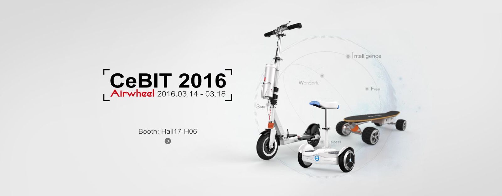 Airwheel in CeBIT