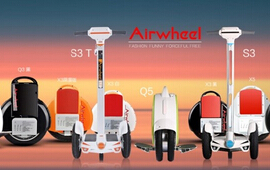 Airwheel scooter eléctrico de auto-equilibrio ––Magnífico vehículo futurista