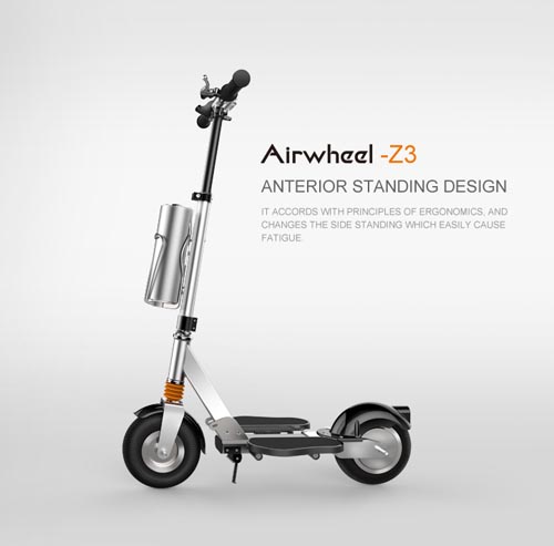 At this Christmas Airwheel Z3 electric scooter can be a gift just as children want.  