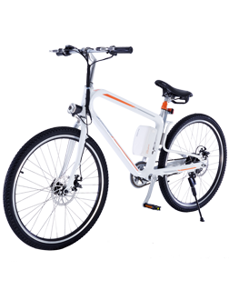 R8 lightweight trekking bike is featured by multiple ride modes，triangle frame and 26 inch large wheels