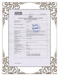LVD Certificate